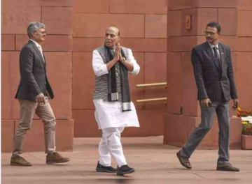 Rajnath Singh to Attend 21st IGC Meeting in Russia