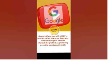 Google to Collaborate with NCERT, Launch YouTube Channels in 29 Indian Languages