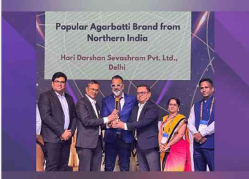 Hari Darshan Wins Best Incense Brand Award in Northern India