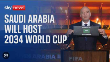 Saudi Arabia Confirmed as 2034 FIFA World Cup Host