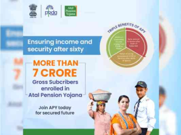 Atal Pension Yojana Crosses 7 Crore Subscribers