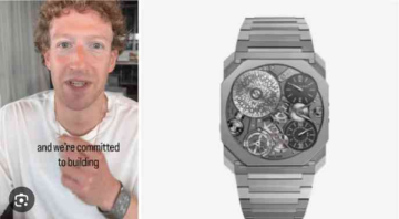 Mark Zuckerberg owns a rare Bulgari watch, which is the thinnest in the world and costs Rs 5 crore.