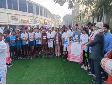 700 Athletes Join Bahubali Jorhat Half Marathon in Assam