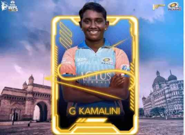 G Kamalini: 16-Year-Old Bought By Mumbai Indians For Rs 1.6 Crore At WPL 2025 Auction