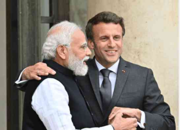 Macron Thanks PM Modi for India's Support After Cyclone Chido Hits Mayotte