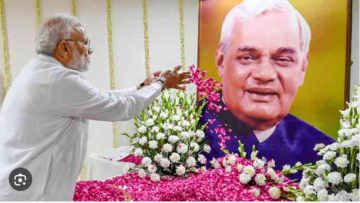 PM Modi Honors Atal Bihari Vajpayee on 100th Birth Anniversary