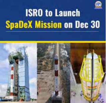 ISRO Plans Space Docking Experiment Mission on December 30, 2024