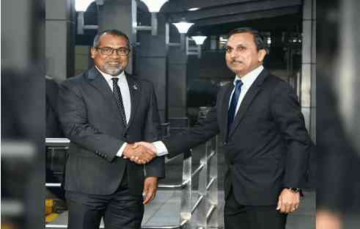 Maldivian foreign minister visits India to boost bilateral ties