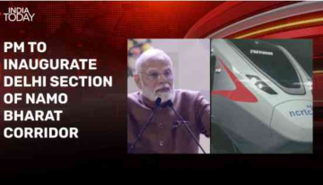 PM Modi to Inaugurate 13-Km Delhi Section of Namo Bharat Corridor Today