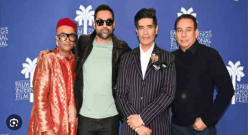 Abhay Deol and Manish Malhotra Premiere 'Bun Tikki' at Palm Springs Film Festival