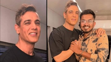 Fans are thrilled by John Abraham's stunning new look with a fresh shave and vibrant hair color! What a fantastic transformation!