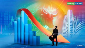 The share market experienced a dip, with Sensex falling by 300 points just before the budget announcement - a moment to watch!