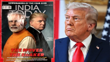 Trump shares the cover of India Today magazine, revealing how the photo reached the White House and its broader implications.