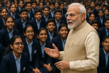 Prime Minister Modi Engages Students at Pariksha Pe Charcha 2026, Calls Education A Development Enabler