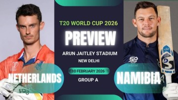 Preview of Netherlands versus Namibia T20 World Cup 2026 match with live streaming details.