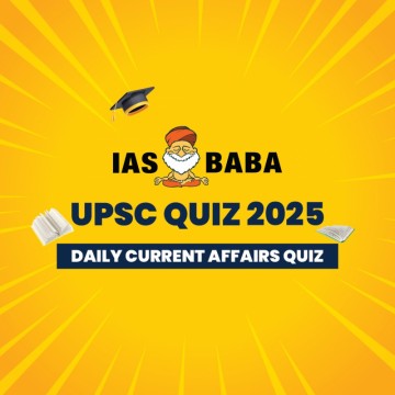 IASbaba Launches Daily Current Affairs Quiz for UPSC Preparation on February 13, 2026.