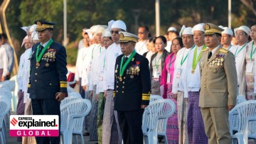 Myanmar’s military-backed party wins contentious elections, prompting discussion on regional implications and India.