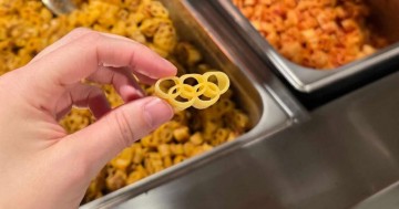 Olympic Rings Pasta Emerges as the Preferred Choice Among Athletes in Village Catering.