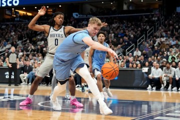 Villanova Wildcats face off against Creighton Blue Jays in an anticipated basketball match tomorrow.