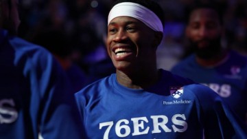 VJ Edgecombe lauds Joel Embiid for his exemplary leadership and outstanding team contributions.