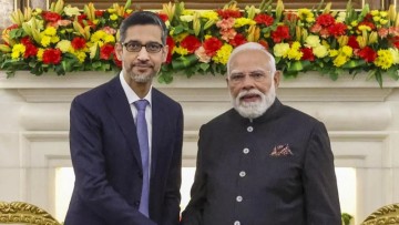 Prime Minister Modi and Google CEO Sundar Pichai Discuss AI Collaborations for India