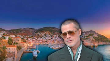 Hollywood ventures into Greece with substantial investment as Brad Pitt films in Hydra.
