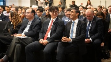 Rishi Sunak emphasizes India's potential as a global leader in AI advancement and deployment.