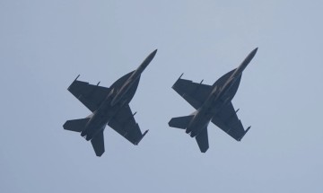 US fighter jets successfully guided Russian military aircraft from Alaska’s air defense zone.