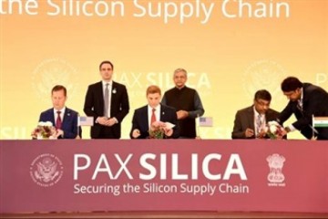 India enhances semiconductor collaboration by joining the US-led Pax Silica initiative for technology.
