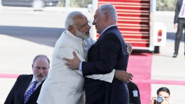 Modi's upcoming visit to Israel highlights India's evolving diplomatic ties with both nations.