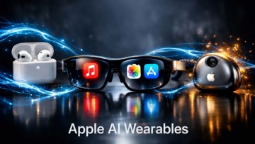 Apple develops innovative AI wearables including glasses, communication pin, and enhanced AirPods lineup.