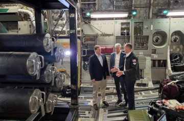 U.S. airlifts nuclear reactor to Utah, showcasing advancements in nuclear power deployment capabilities.