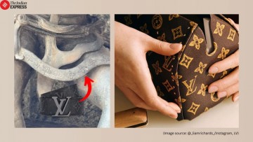 Louis Vuitton's iconic emblem may have historical roots linked to a 12th-century Karnataka temple.