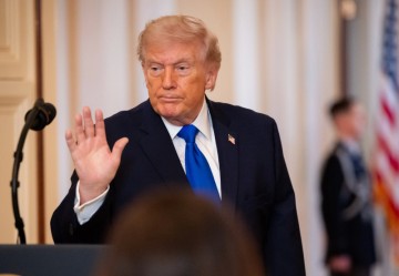 Trump expresses determination to adopt a stronger approach to foreign relations amid tariff challenges.
