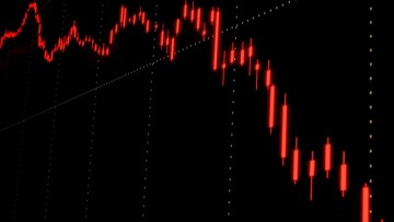Global stock market shows mixed results following significant sell-off of AI-related companies.