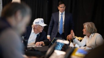 Trump advocates for a quick resolution to military operations involving Iran and U.S. strategy.
