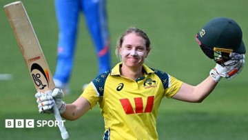Alyssa Healy concludes ODI career with remarkable 158 runs, securing victory for Australia.