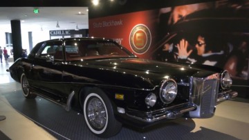 Elvis Presley's final car, a sophisticated Stutz, reflects his royal taste and style.