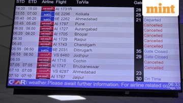Indian airlines face significant losses as US-Iran tensions lead to widespread flight cancellations.