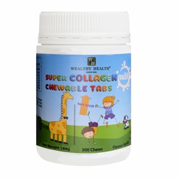 Wealthy Health introduces effective Super Collagen Chewable Tabs to enhance wellness and vitality.