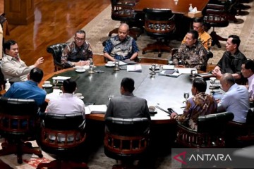 Prabowo Subianto convenes meetings to enhance education, address Middle East, Eid preparations.