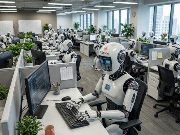 Anthropic Research Identifies Jobs Vulnerable to Replacement by Artificial Intelligence Technologies.