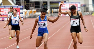 Selva Prabhu achieves remarkable silver medal success at NCAA Indoor Championships in triple jump.