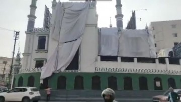 Hyderabad: Mosques covered, tight security for Sri Ram Navami yatras