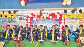 Blue Bells High School hosts grand UKG Graduation Ceremony