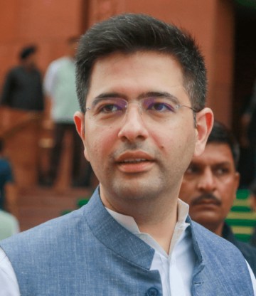 AAP Rift Deepens as Kejriwal's Supporters Respond to Raghav Chadha with 'Soft PR' Remark.