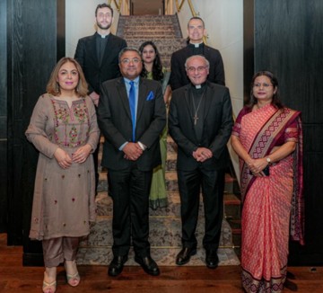 Ministry of External Affairs bids farewell to Vatican Ambassador Archbishop Girelli, praising his contributions