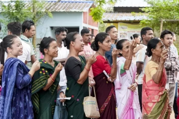 Women voters power Assam to record 85.91% turnout, outshine men