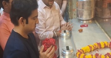 Team India head coach Gautam Gambhir offers prayers at Salasar Balaji Temple