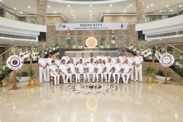 Navy Chief Admiral Tripathi commends force's role in safeguarding energy security amid West Asia conflict
